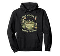 Funny Wellness Vibes Aesthetic Tea Hoodie - Fun Novelty Design Men Women - T-Shirt, Sweatshirt, Hoodie