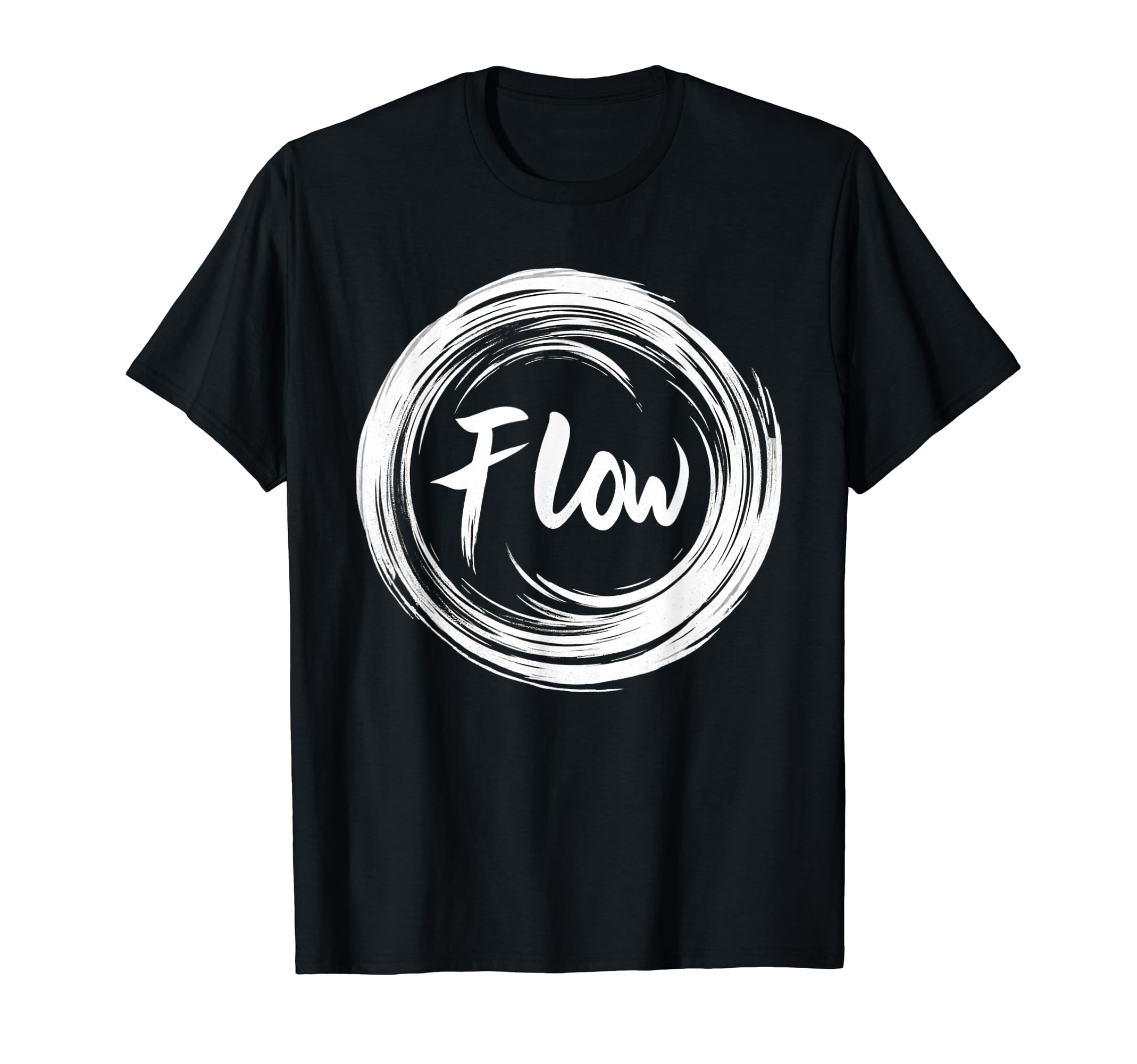 Zen Circle Flow Mindful Meditation Yogi T-Shirt - Unique Graphic for Adults - T-Shirt, Sweatshirt, Hoodie