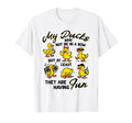 Mental Health Anxiety Duck My Ducks T-Shirt - Minimalist Print Men Women - T-Shirt, Sweatshirt, Hoodie