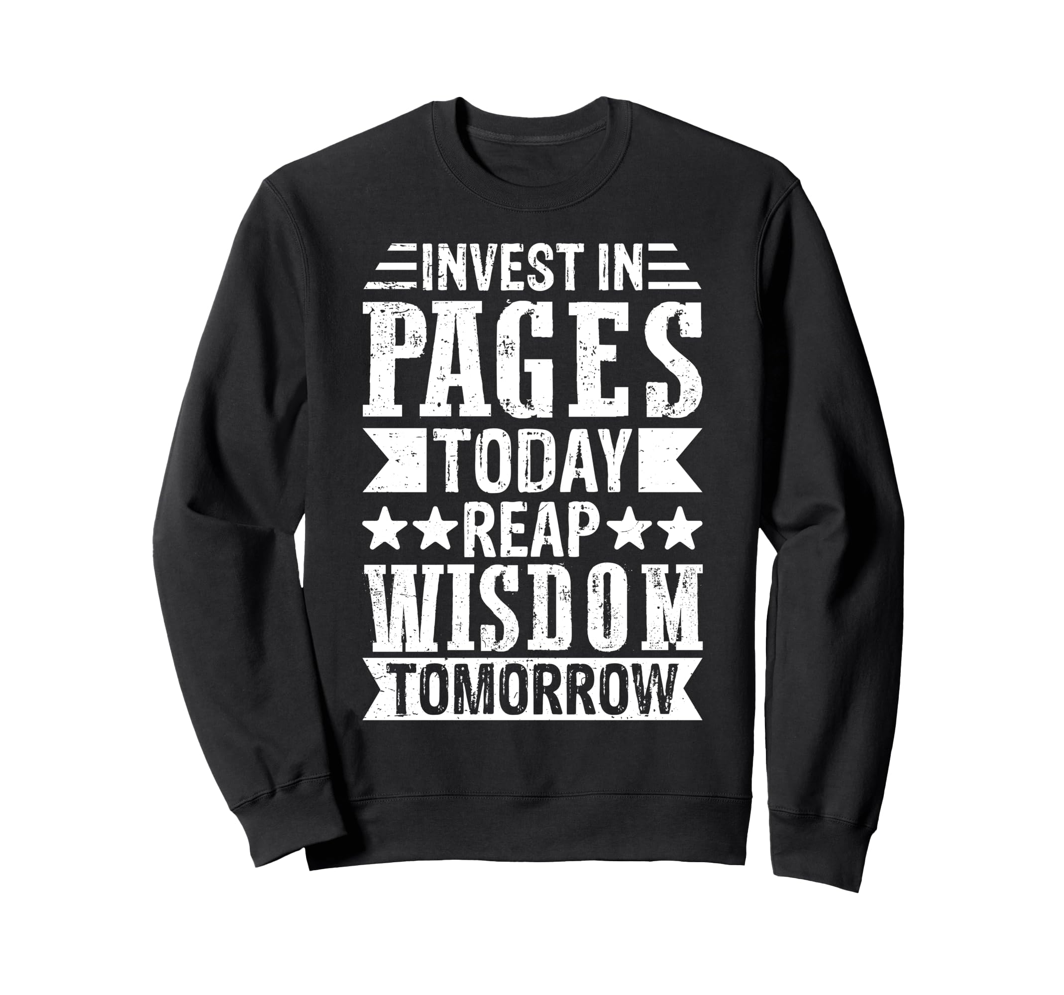 Book Lover Bookworm Sweatshirt - Fun Novelty Design for Adults - T-Shirt, Sweatshirt, Hoodie