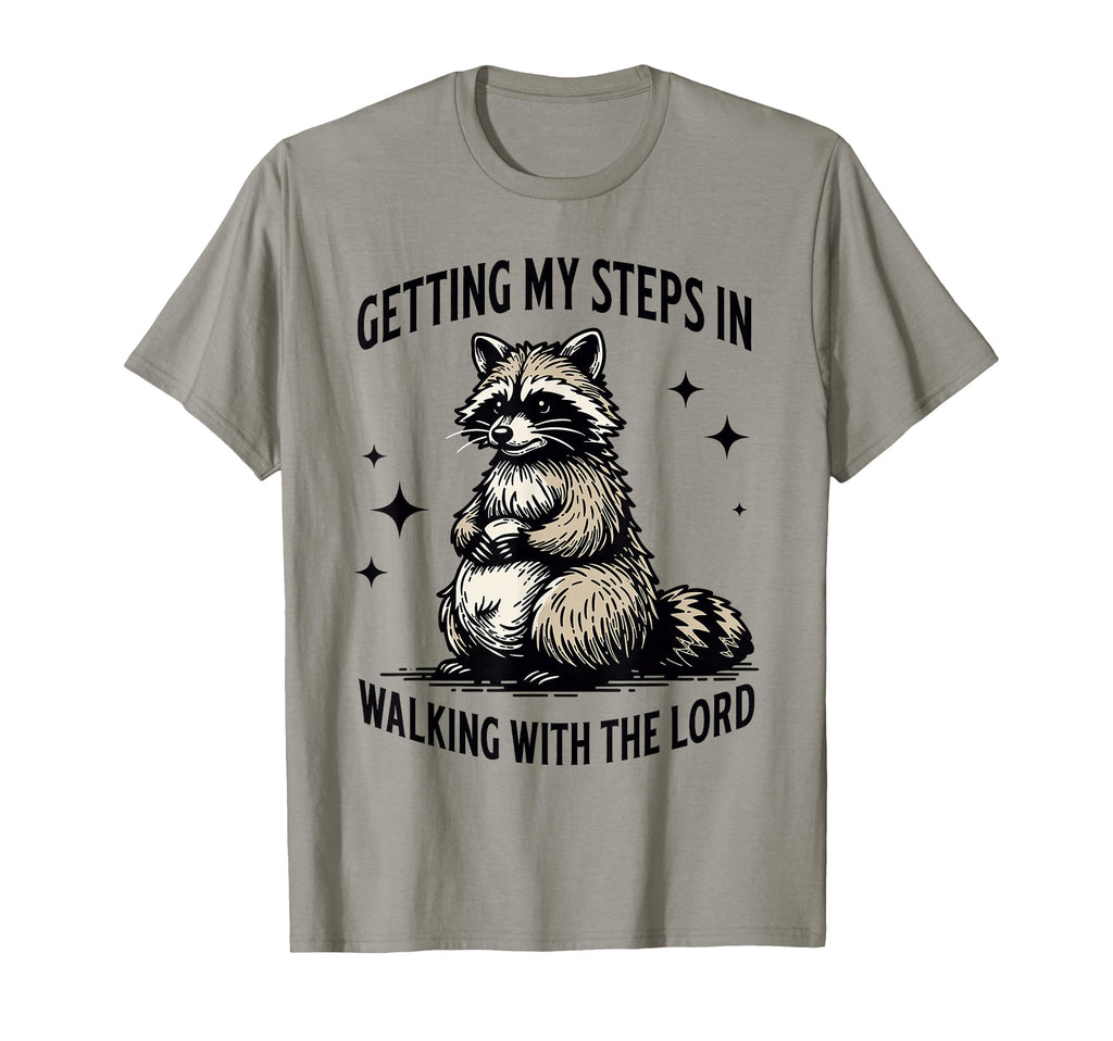 Getting My Steps Walking Lord T-Shirt - Aesthetic Graphic for Adults - T-Shirt, Sweatshirt, Hoodie