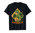 Velociraptor Watering Plants Self Care T-Shirt - Fun Novelty Design Unisex - T-Shirt, Sweatshirt, Hoodie