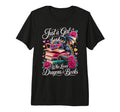 Just Who Loves Dragons And Books Adorable T-Shirt - Graphic Print Unisex - T-Shirt, Sweatshirt, Hoodie