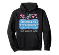 Hot Anxiety Glam Therapy Overthinking Hoodie - Custom Art Print Men Women - T-Shirt, Sweatshirt, Hoodie