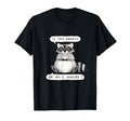 Funny Anxiety Hungry Raccoon T-Shirt - Aesthetic Graphic for Adults - T-Shirt, Sweatshirt, Hoodie