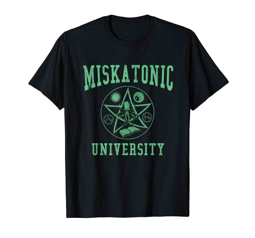 Miskatonic University Terror Literature T-Shirt - Unique Graphic Men Women - T-Shirt, Sweatshirt, Hoodie