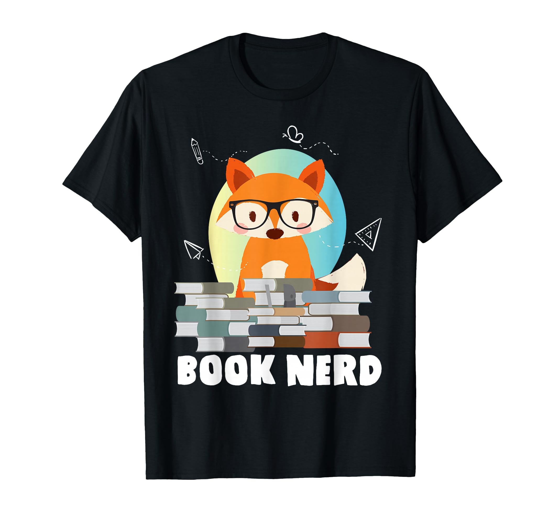 Bookworm Book Literature Novel Reading Rat T-Shirt - Graphic Print Unisex - T-Shirt, Sweatshirt, Hoodie