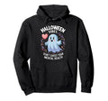 Halloween Vibes Ghost Heart Balloon Hoodie - Novelty Apparel Men Women - T-Shirt, Sweatshirt, Hoodie