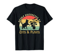 Pet Cat Plant Lover Easily T-Shirt - Casual Everyday Wear Unisex - T-Shirt, Sweatshirt, Hoodie