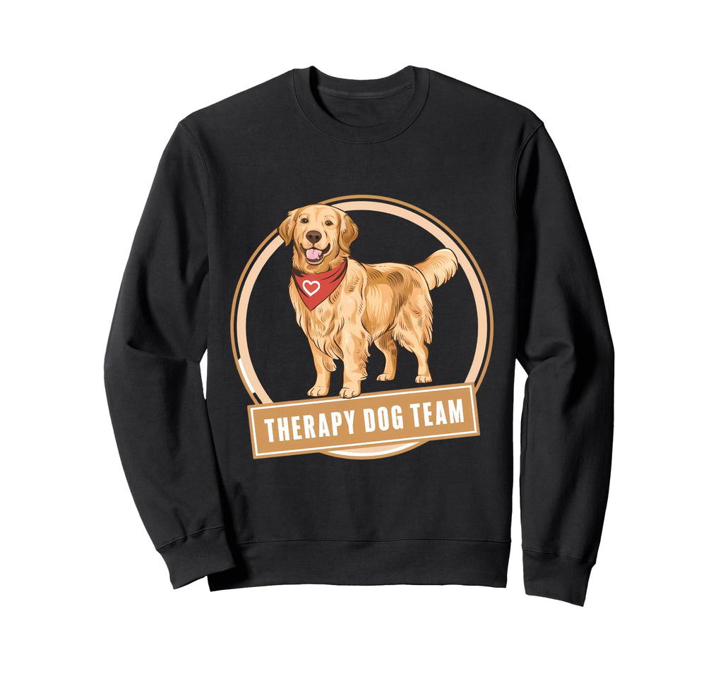 Therapy Dog Team Sweatshirt - Custom Art Print Unisex - T-Shirt, Sweatshirt, Hoodie