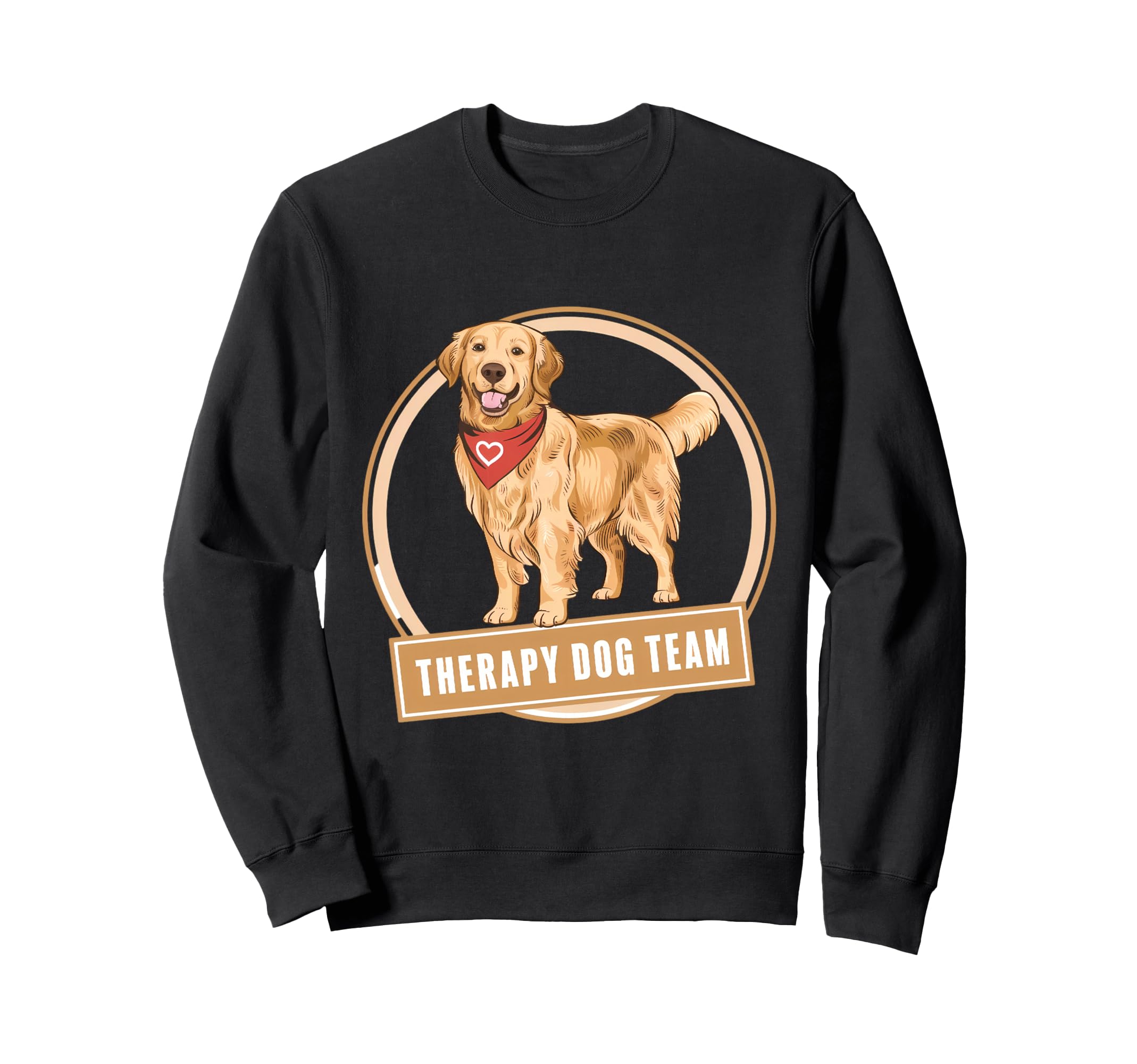 Therapy Dog Team Sweatshirt - Custom Art Print Unisex - T-Shirt, Sweatshirt, Hoodie
