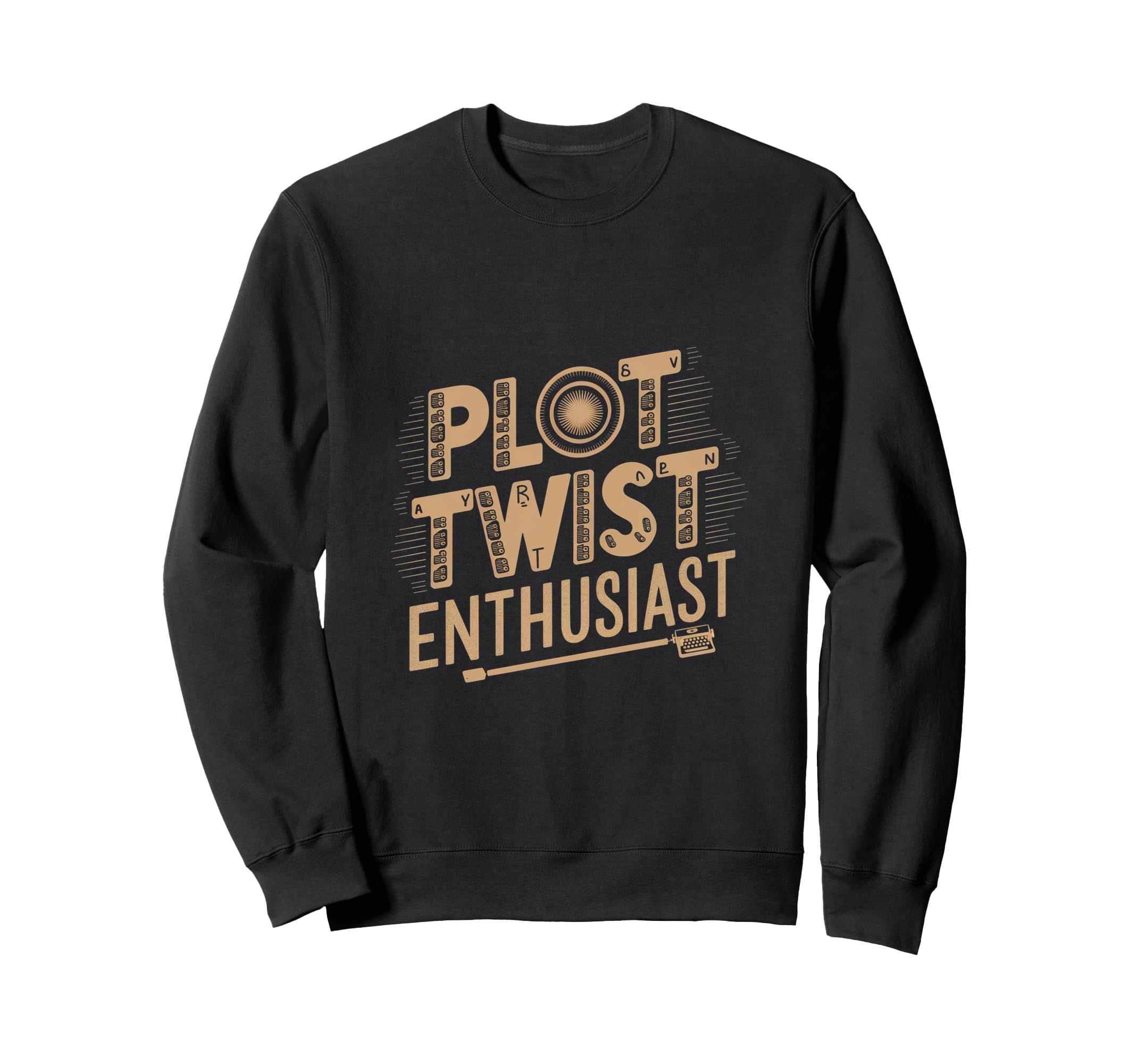 Funny Author Journalist Writing Sweatshirt - Minimalist Print Men Women - T-Shirt, Sweatshirt, Hoodie