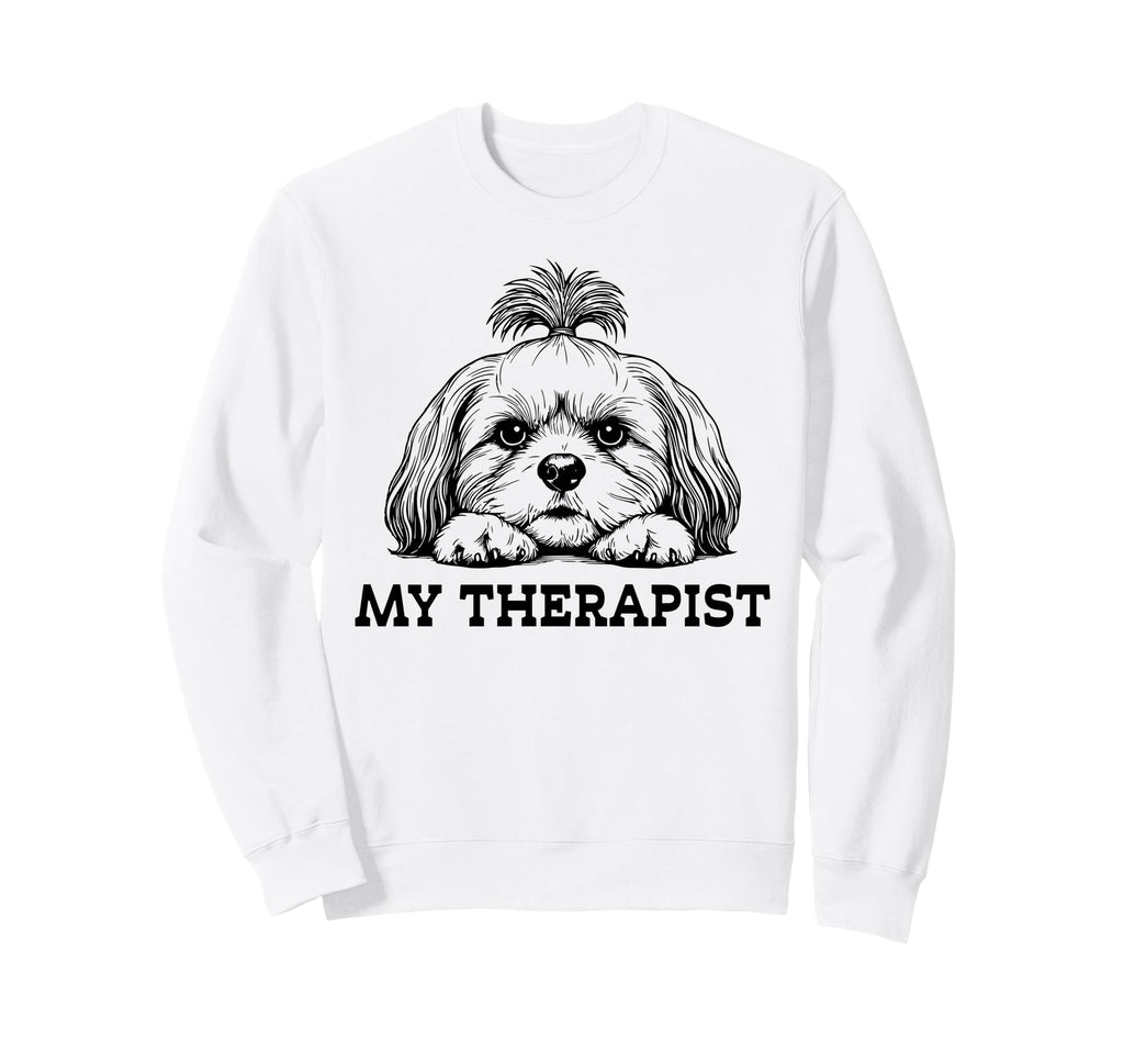 Funny Dog Owner Therapy Dog Lover Sweatshirt - Unique Graphic for Adults - T-Shirt, Sweatshirt, Hoodie