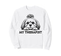 Funny Dog Owner Therapy Dog Lover Sweatshirt - Unique Graphic for Adults - T-Shirt, Sweatshirt, Hoodie