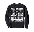 Funny What Happens Book Club Stay Sweatshirt - Streetwear Style Unisex - T-Shirt, Sweatshirt, Hoodie