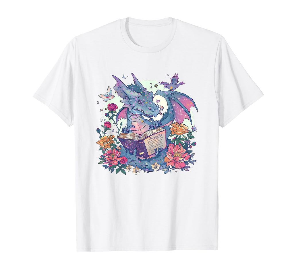 Once Upon Time Dragon Book T-Shirt - Novelty Apparel Unisex - T-Shirt, Sweatshirt, Hoodie