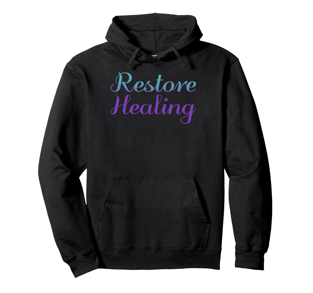 Restore Healing Mental Health Hoodie - Aesthetic Graphic for Adults - T-Shirt, Sweatshirt, Hoodie
