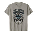 Professional Overthinker Funny T-Shirt - Custom Art Print for Adults - T-Shirt, Sweatshirt, Hoodie