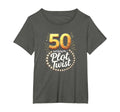 50Th Birthday Gift Living Plot Twist T-Shirt - Custom Art Print for Adults - T-Shirt, Sweatshirt, Hoodie