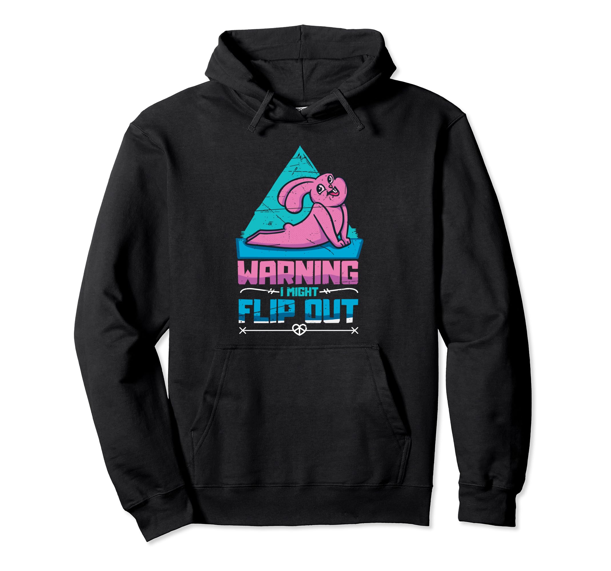 Warning I Might Flip Out Hoodie - Casual Everyday Wear Men Women - T-Shirt, Sweatshirt, Hoodie