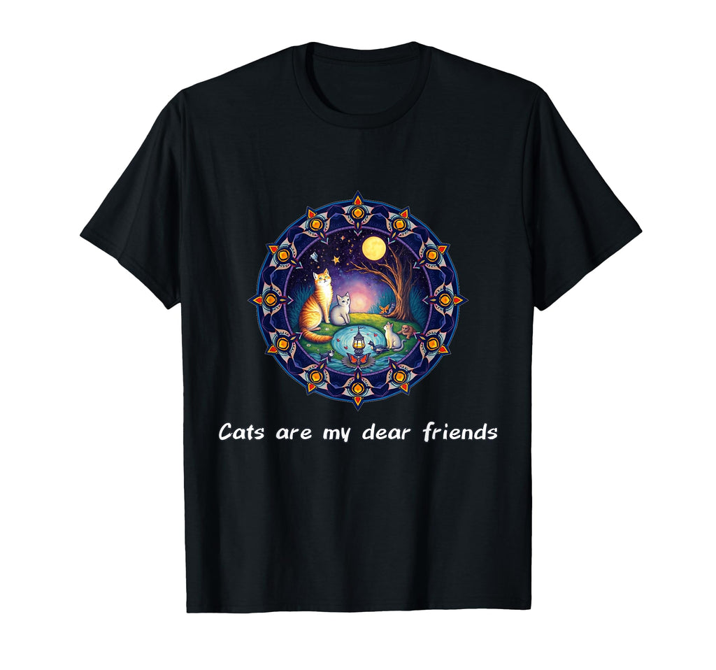 Cats Are My Best Friends Sacred T-Shirt - Streetwear Style Men Women - T-Shirt, Sweatshirt, Hoodie