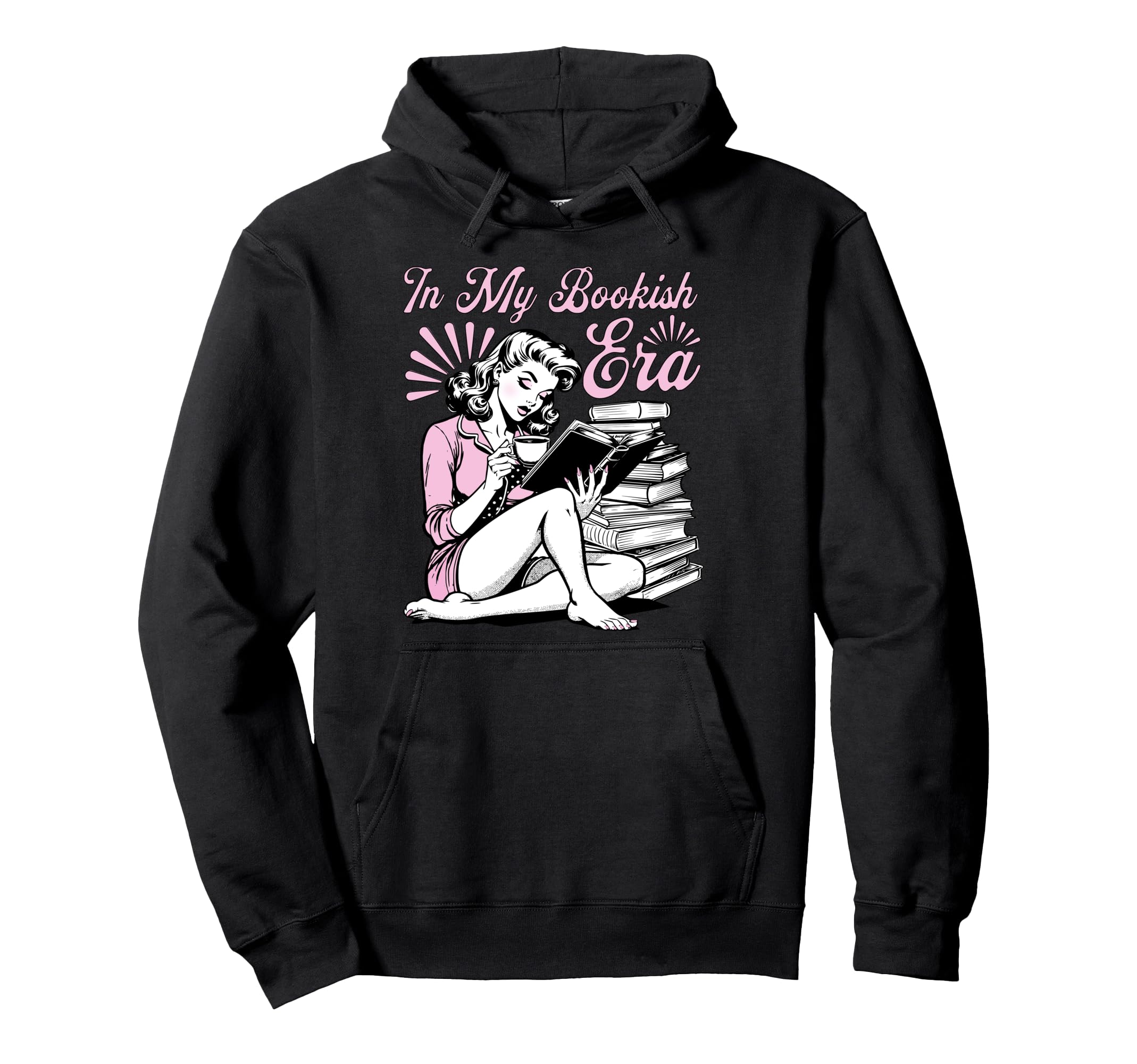 My Bookish Era Book Lover Hoodie - Unique Graphic Men Women - T-Shirt, Sweatshirt, Hoodie