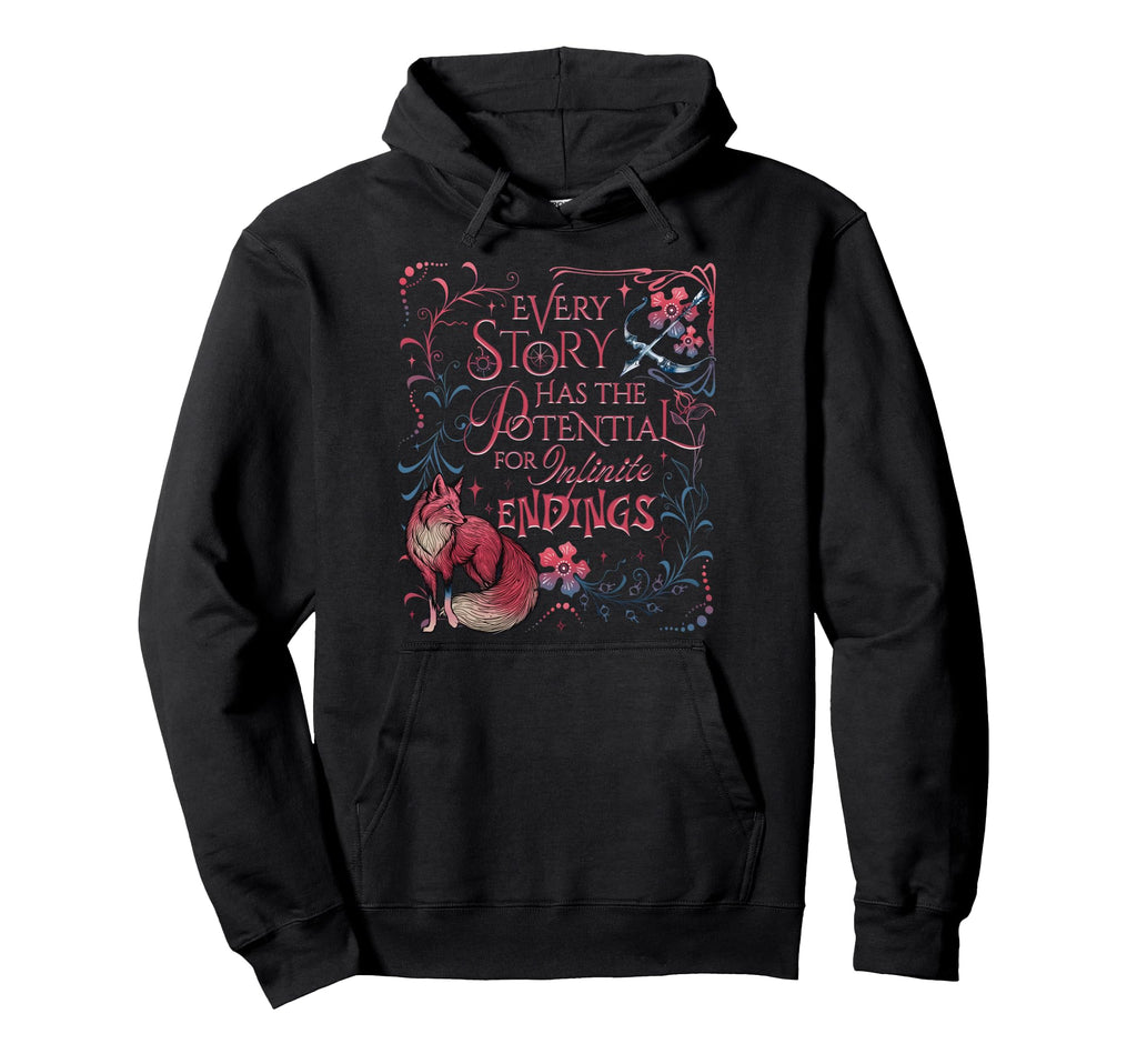 Once Upon Broken Heart Romance Lover Hoodie - Custom Art Print for Adults - T-Shirt, Sweatshirt, Hoodie