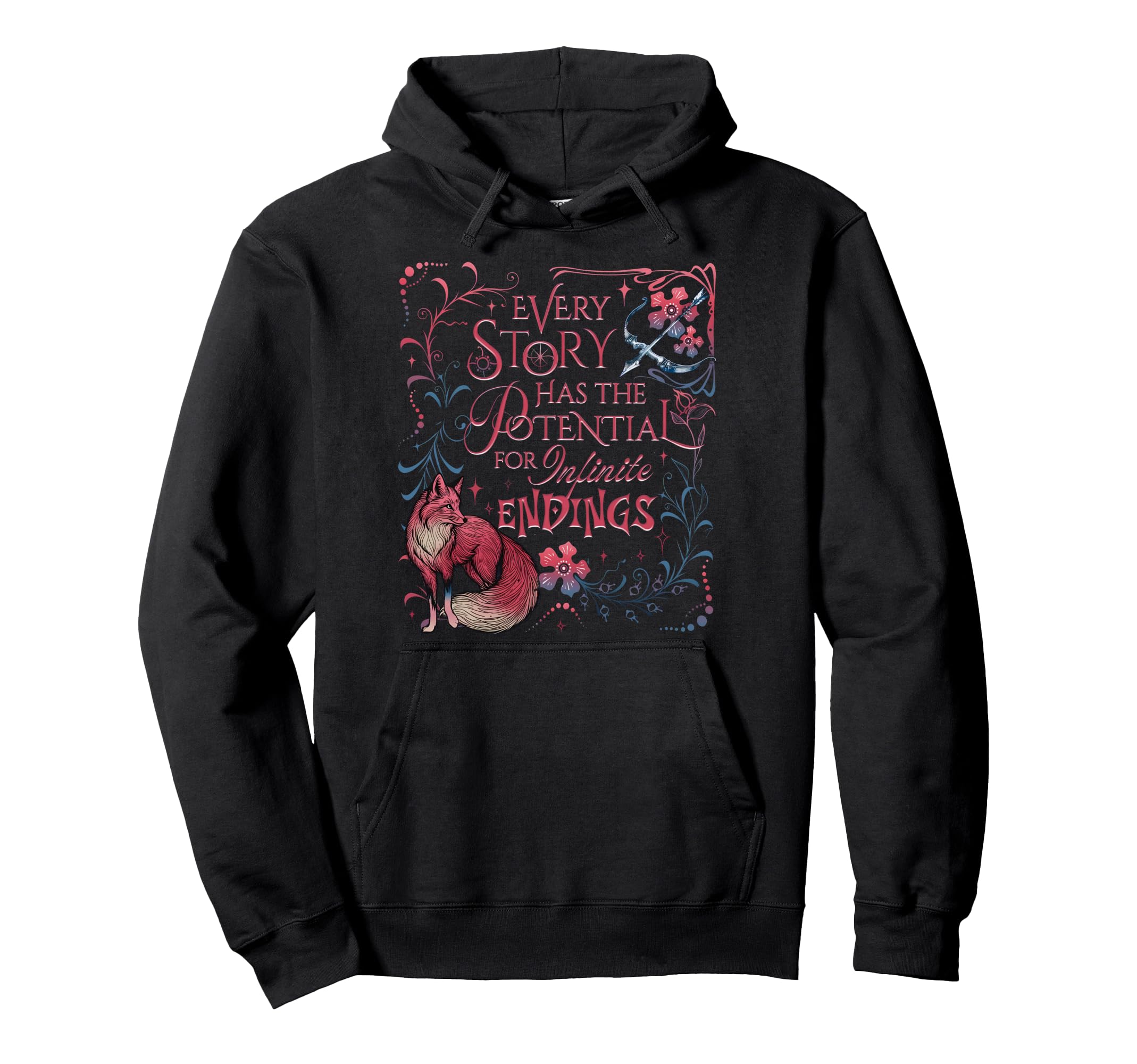 Once Upon Broken Heart Romance Lover Hoodie - Custom Art Print for Adults - T-Shirt, Sweatshirt, Hoodie