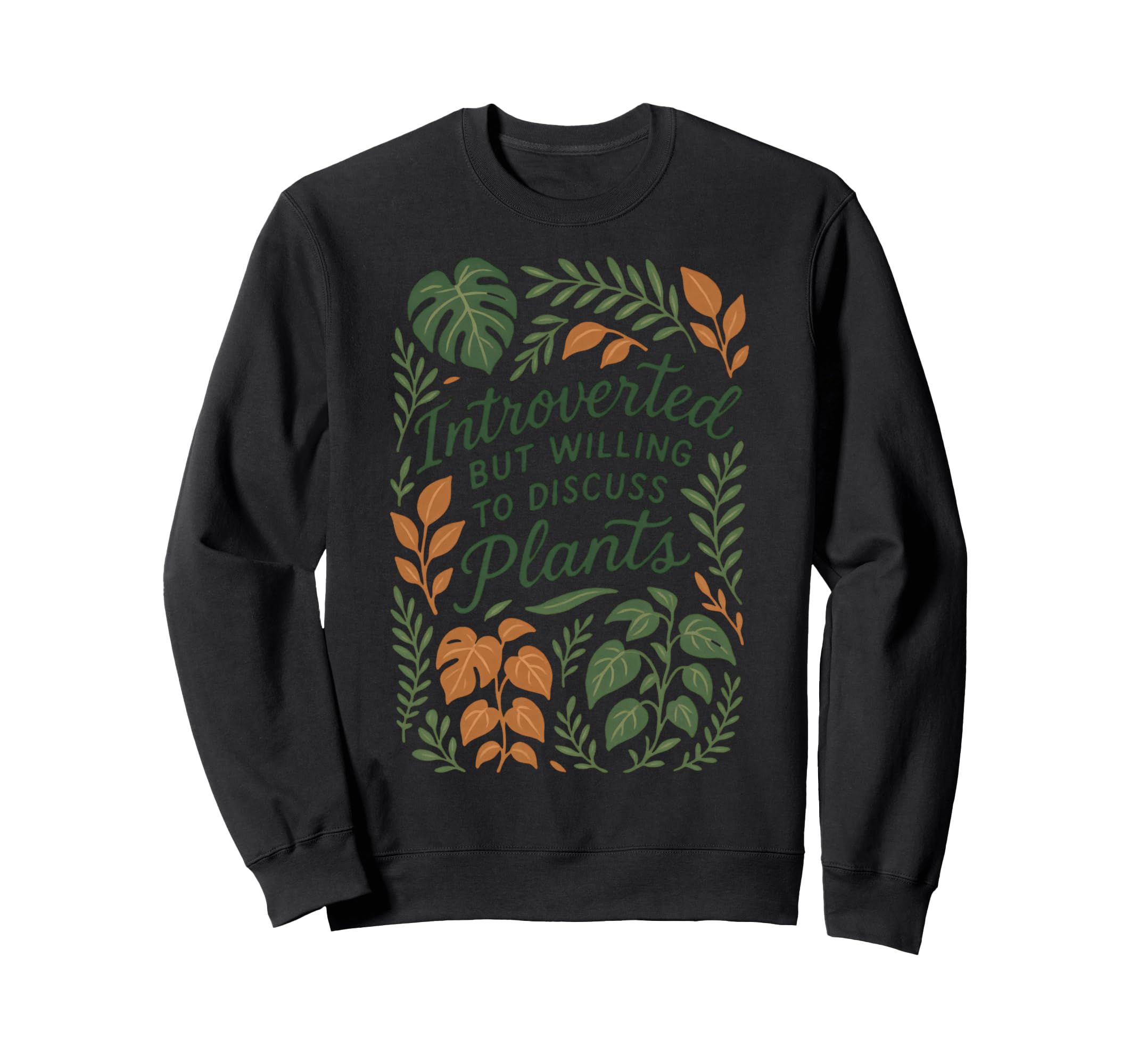 Introverted But Willing To Sweatshirt - Minimalist Print for Adults - T-Shirt, Sweatshirt, Hoodie