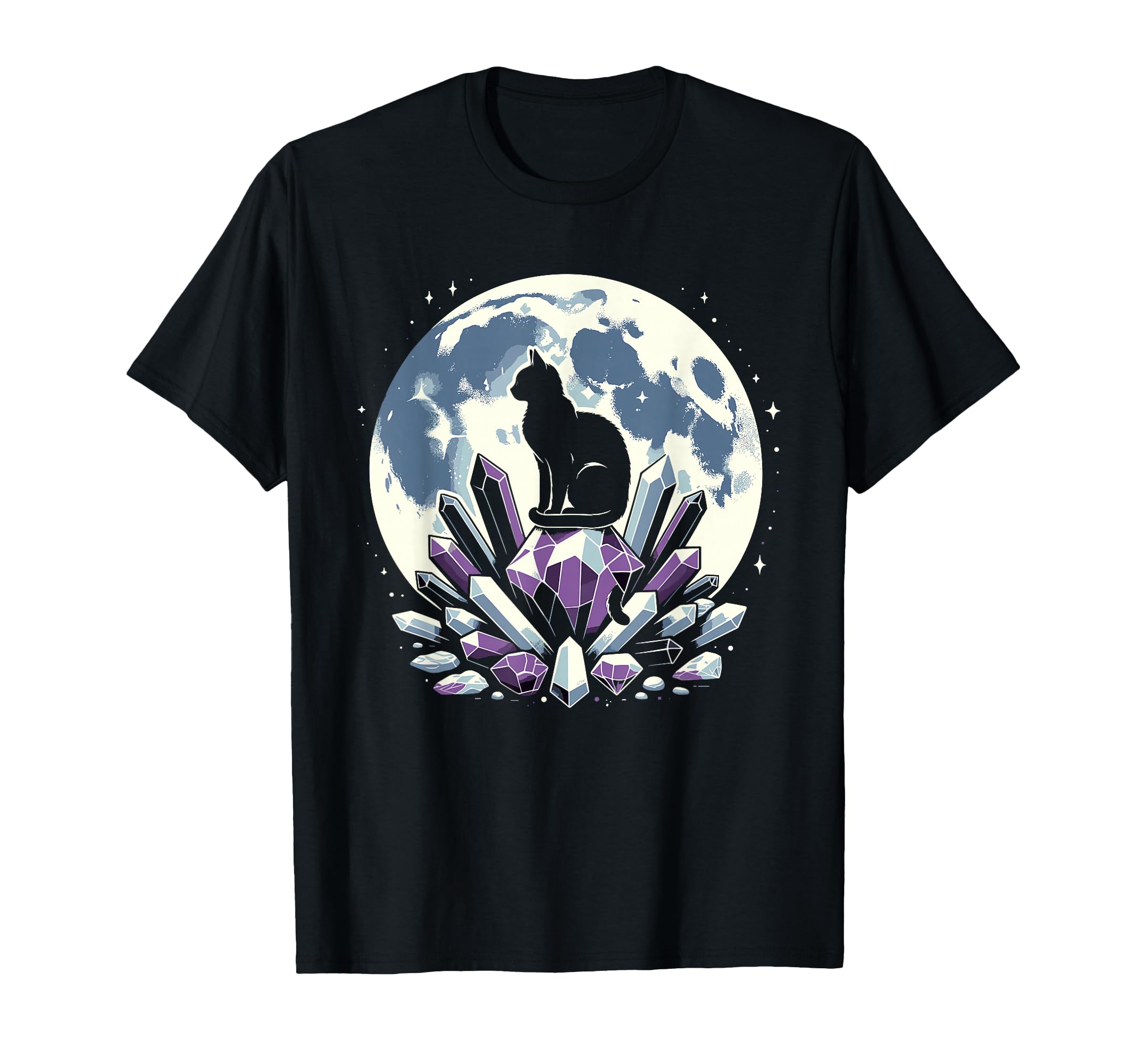 Funny Crystal Healing Crystals And T-Shirt - Graphic Print Men Women - T-Shirt, Sweatshirt, Hoodie