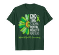End Stigma Mental Health Matters T-Shirt - Casual Everyday Wear Unisex - T-Shirt, Sweatshirt, Hoodie