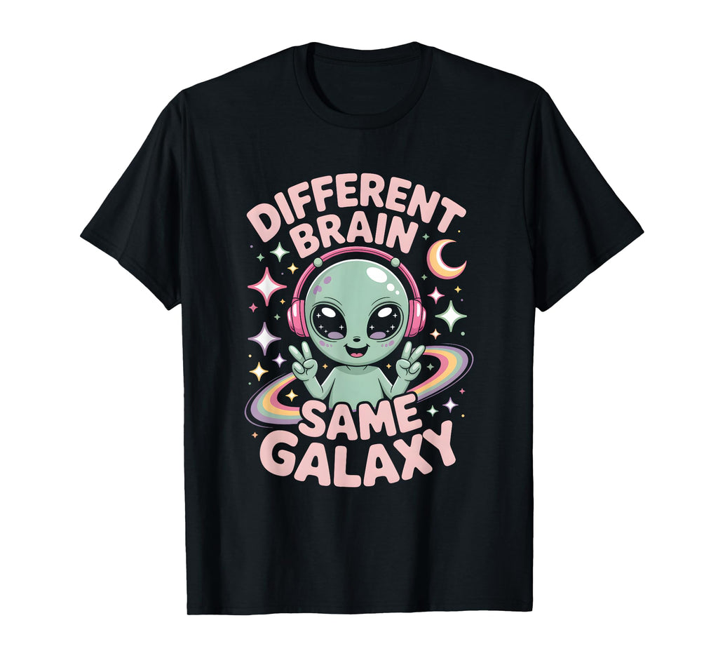 Neurodiverse Different Brain Same T-Shirt - Minimalist Print for Adults - T-Shirt, Sweatshirt, Hoodie