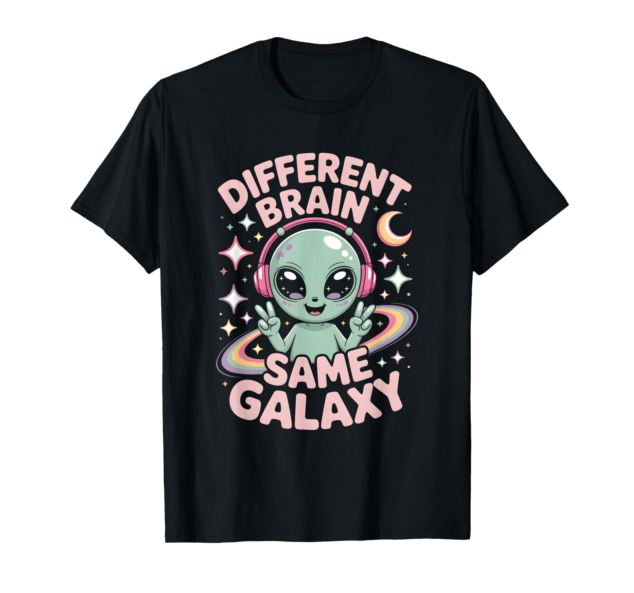 Neurodiverse Different Brain Same T-Shirt - Minimalist Print for Adults - T-Shirt, Sweatshirt, Hoodie