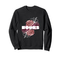 Floral Book Books Reading Reader Novel Sweatshirt - Trendy Graphic Unisex - T-Shirt, Sweatshirt, Hoodie