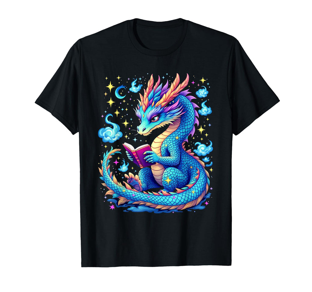 Colorful Dragon T-Shirt - Unique Graphic Men Women - T-Shirt, Sweatshirt, Hoodie