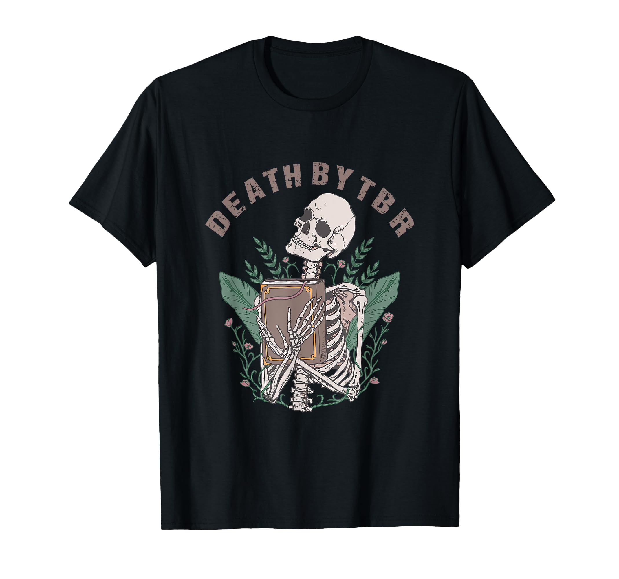 Death Tbr Skeleton Bookish T-Shirt - Custom Art Print for Adults - T-Shirt, Sweatshirt, Hoodie