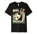 Anxiety Mental Health Opossum Ncl I T-Shirt - Minimalist Print for Adults - T-Shirt, Sweatshirt, Hoodie