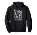 William Shakespeare Hell Is Empty And Hoodie - Unique Graphic for Adults - T-Shirt, Sweatshirt, Hoodie