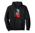 Social Battery Low Introvert Mood Funny Hoodie - Custom Art Print Unisex - T-Shirt, Sweatshirt, Hoodie
