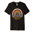 Mental Health Matters End Stigma Rainbow T-Shirt - Aesthetic Graphic Unisex - T-Shirt, Sweatshirt, Hoodie