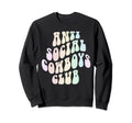 Funny Anti Social Cowboys Club Sweatshirt - Custom Art Print Men Women - T-Shirt, Sweatshirt, Hoodie