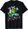 Happy Easter Bunny T Rex Monster Truck Kat Unisex T-shirt, Sweatshirt, Hoodie, Long Sleeve Tee - T-Shirt, Sweatshirt, Hoodie