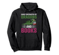 Fantasy Animal Dragon Book Reading Funny Hoodie - Unique Graphic Men Women - T-Shirt, Sweatshirt, Hoodie