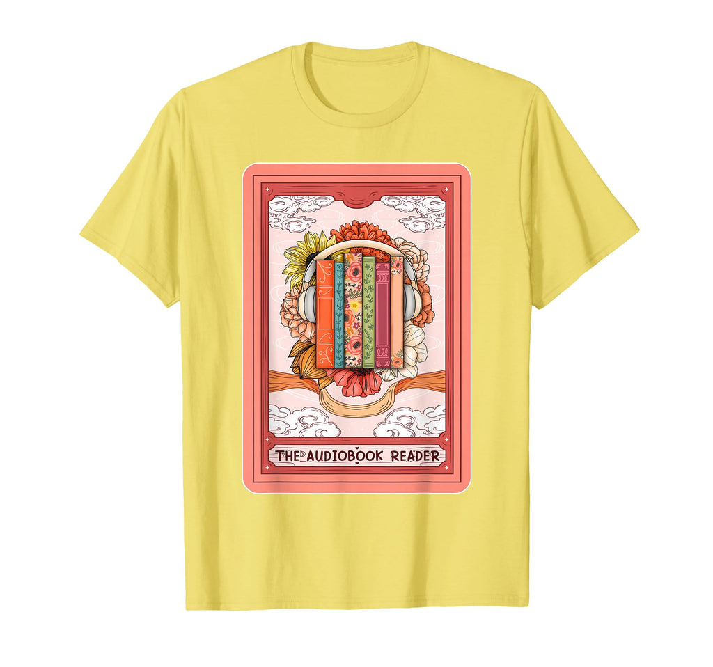 Audiobook Lover Bookish Audiobook Reader T-Shirt - Graphic Print Unisex - T-Shirt, Sweatshirt, Hoodie