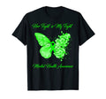 Butterfly Her Fight Is My Fight Mental T-Shirt - Trendy Graphic for Adults - T-Shirt, Sweatshirt, Hoodie