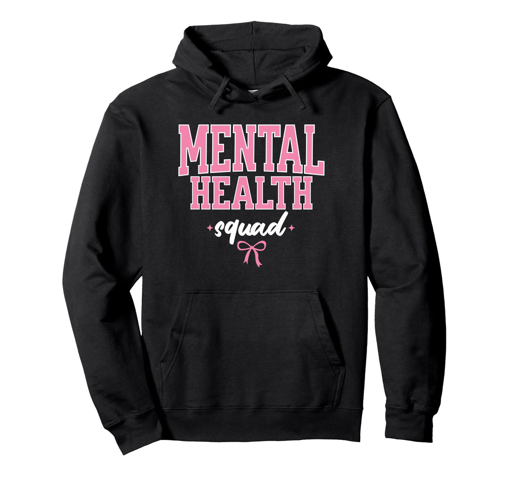 Mental Health Squad Brain Illness Hoodie - Custom Art Print for Adults - T-Shirt, Sweatshirt, Hoodie