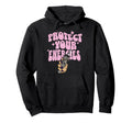 Protect Your Energies Crystal Witch Hoodie - Fun Novelty Design Unisex - T-Shirt, Sweatshirt, Hoodie