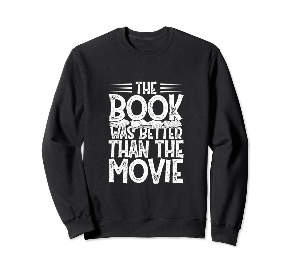Reading Book Lover Literacy Librarian Sweatshirt - Minimalist Print Unisex - T-Shirt, Sweatshirt, Hoodie