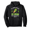 Ice Cream Melts Depression Mental Health Hoodie - Graphic Print Men Women - T-Shirt, Sweatshirt, Hoodie