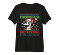 Possum Overstimulated But Festive Ugly T-Shirt - Graphic Print for Adults - T-Shirt, Sweatshirt, Hoodie